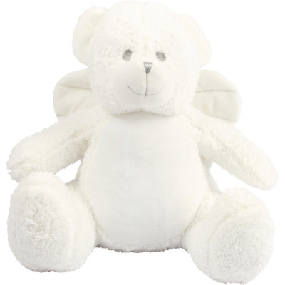 Anjo de peluche com fecho